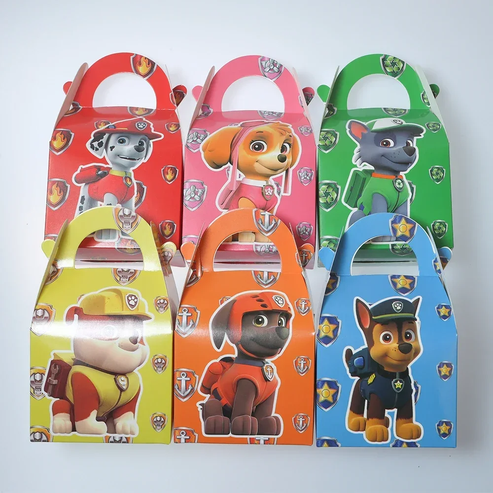 Party Supplies - Paw Patrol Bag 6pcs Birthday Bags