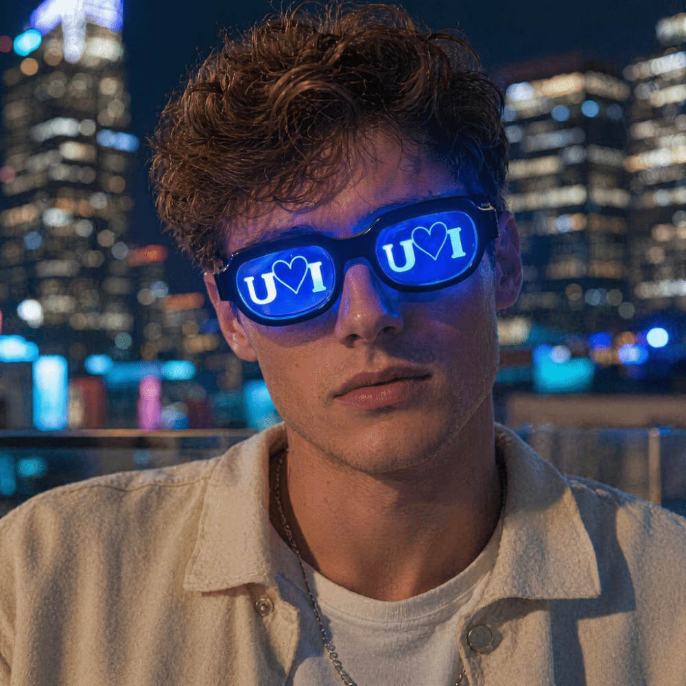 Special Effect LED Glasses Glo - Glow In The Dark Party Glasses 评论和价格