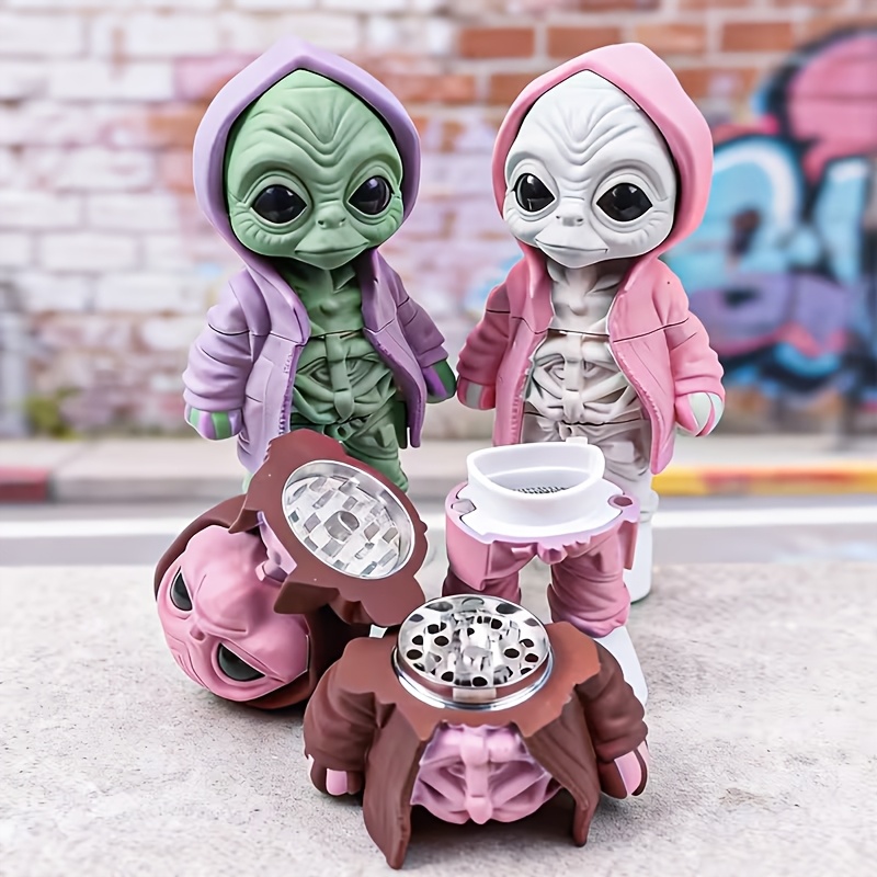 Funny Alien Herb Grinder Spice - Novelty Gifts 评论和价格