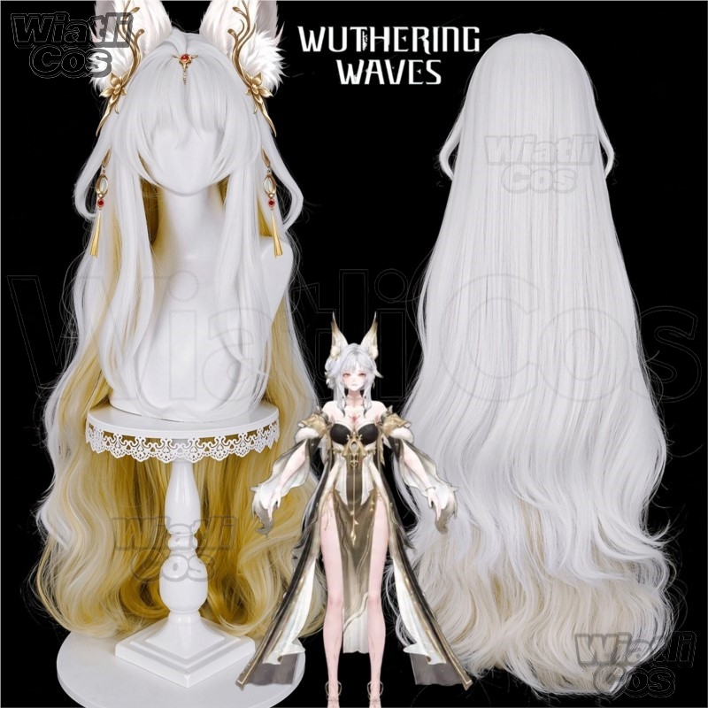 Wuthering Waves Heart Hsin Cos - Anime Cosplay Wig Heat Resistant 评论和价格