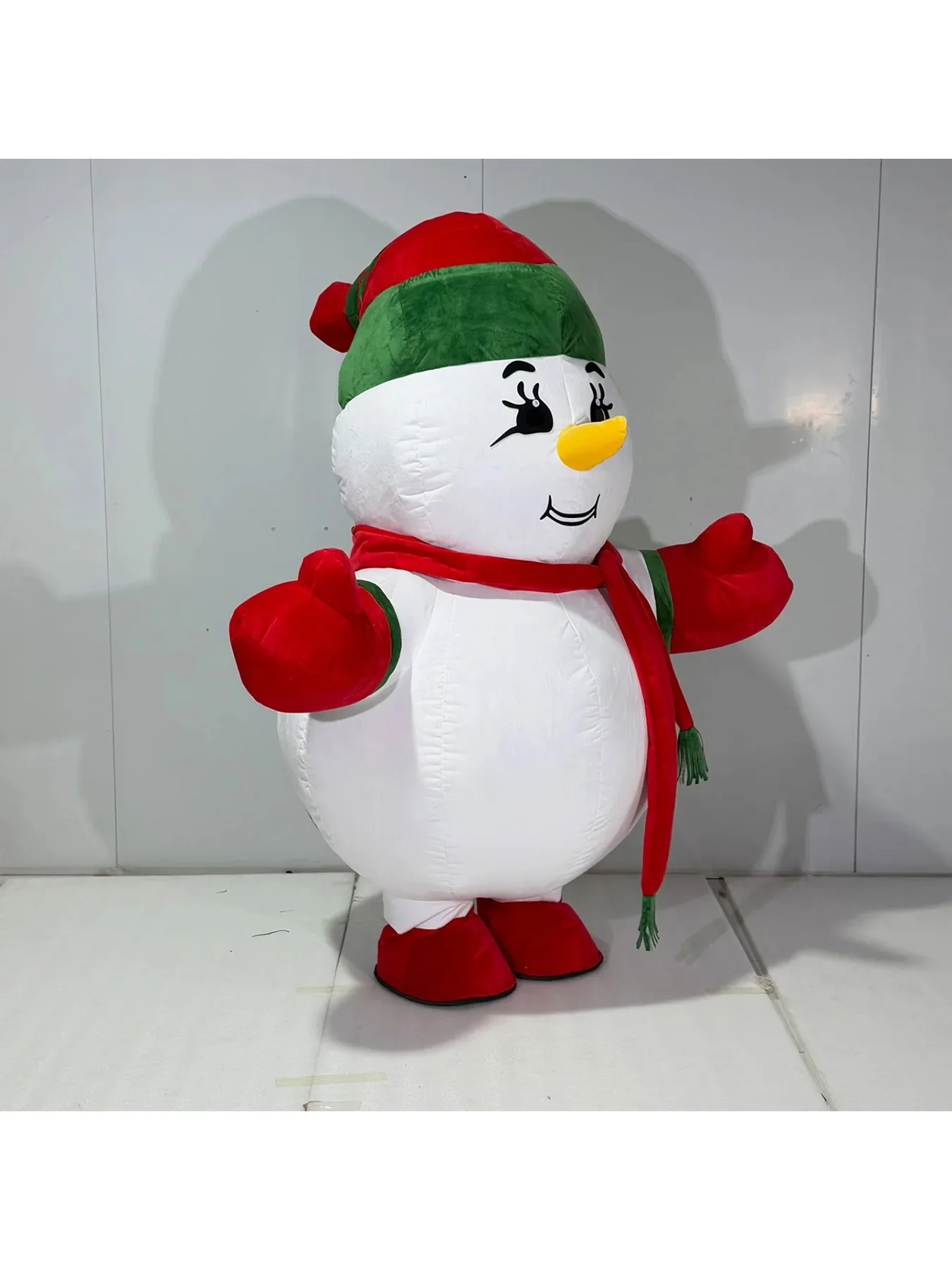 Inflatable Snowman Mascot Cost - Costumes 评论和价格