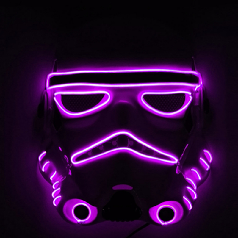 Halloween Party Night Mask Lum - Led Purge Mask Halloween 评论和价格