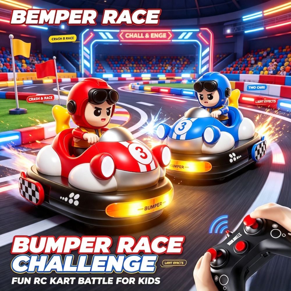 RC Collision Bumper Car Toy 2  - Novelty Gifts 评论和价格