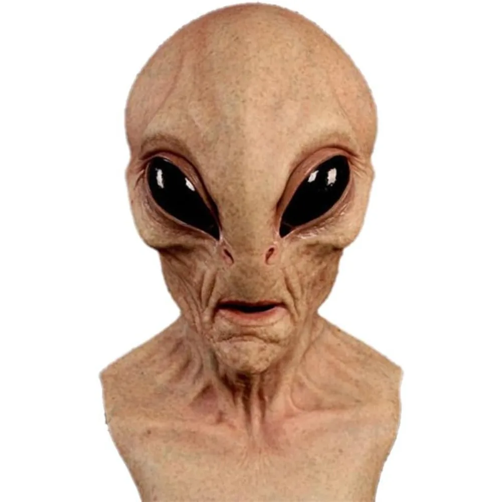 Halloween Costume Alien Dinosa - Latex Alien Mask Realistic 评论和价格